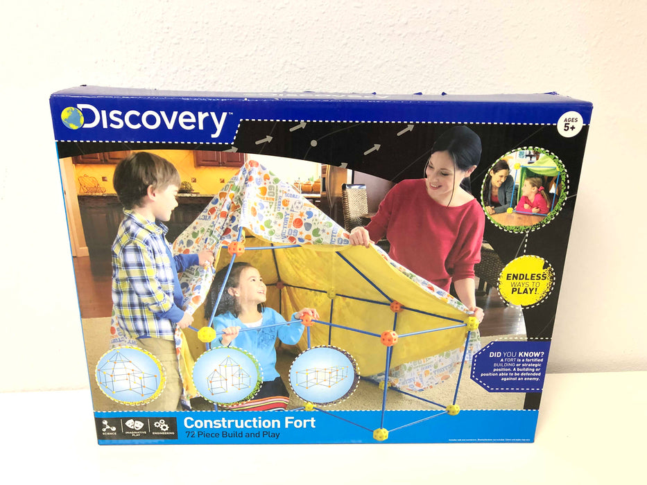 Discovery Kids Build and Play Construction Fort Set