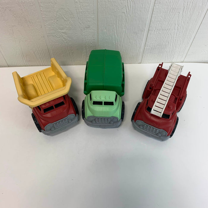 secondhand BUNDLE Green Toys Trucks