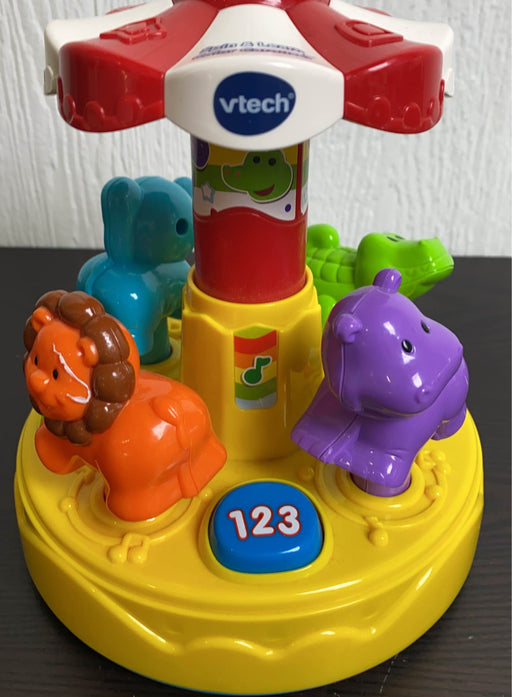 secondhand VTech Spin & Learn Top