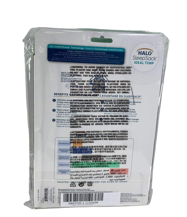 Shop Halo Ideal Temp Wearable Blanket, Small Navy/Orange at GoodBuy Gear
