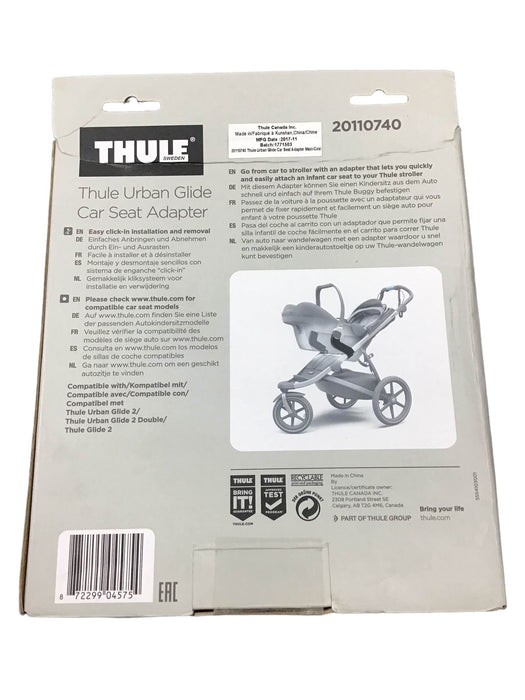 secondhand Thule Urban Glide Car Seat Adapter For Maxi Cosi, BeSafe, Cybex & Nuna