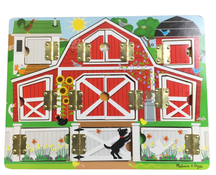 used Melissa & Doug Magnetic Farm Hide & Seek Board