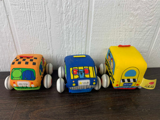 secondhand Melissa & Doug K’s Kids Pull-Back Vehicle Set