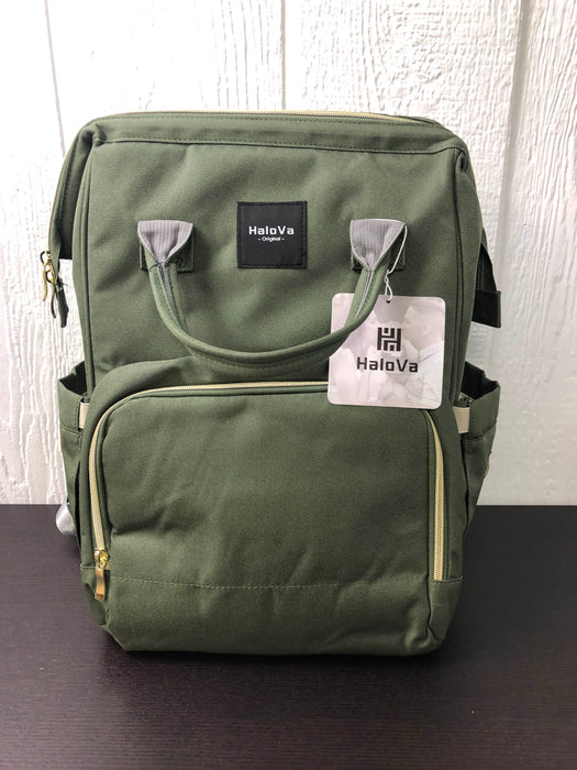 used HaloVa Diaper Bag Backpack