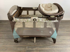 used Graco Pack N Play Playard with Infant Bassinet & Changer