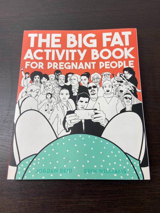 used Jordan Reid The Big Fat Activity Book for Pregnant People