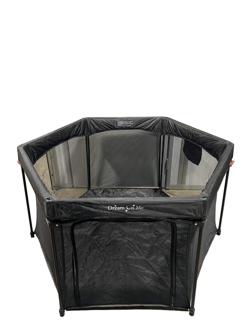 used Dream On Me Onyx Playpen Set with Canopy