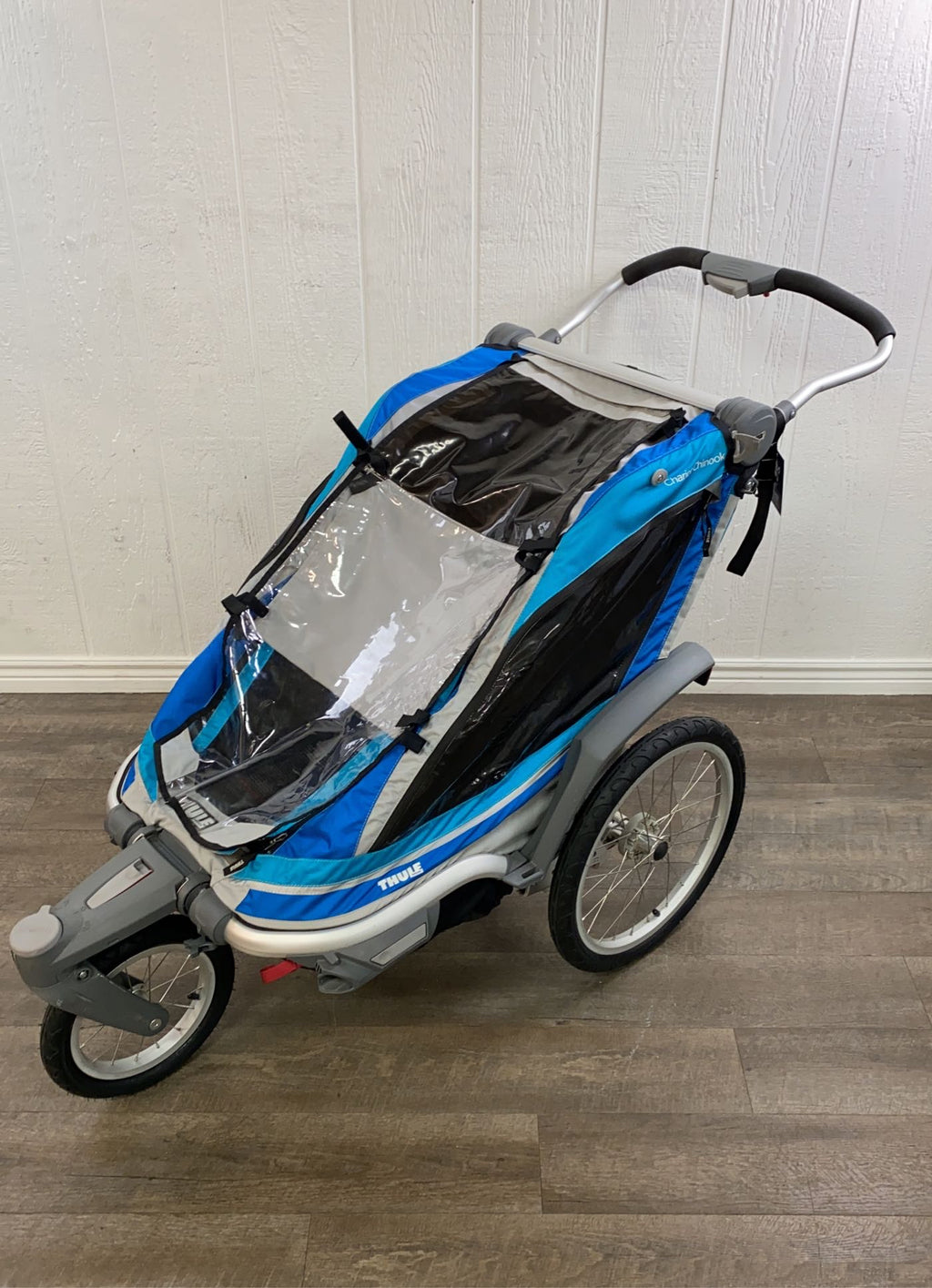 thule chariot chinook 2 stroller Thule Chariot Chinook 1 Stroller, With Ski Kit and Bike Trailer Hitch