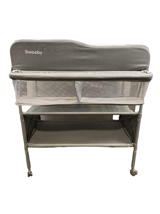 secondhand Sweeby Portable Changing Table, Grey