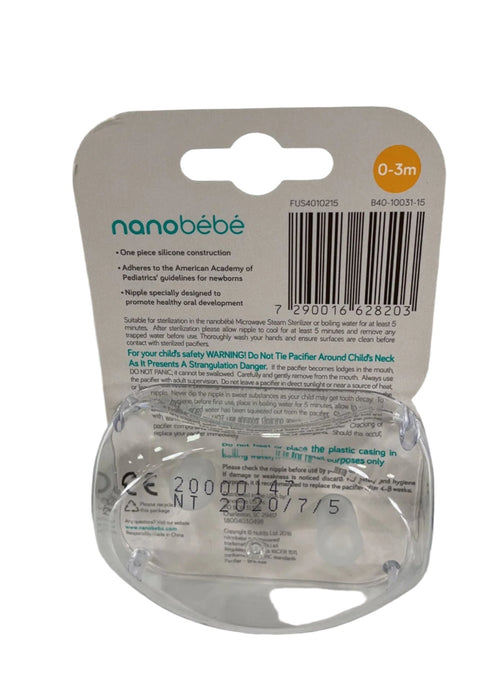 secondhand Nanobébé Flexy Pacifiers