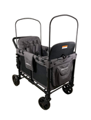 used Wonderfold W4 Multifunctional Quad Stroller Wagon, 2023, Charcoal Grey