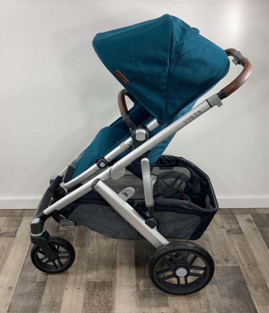 UPPAbaby VISTA V2 Stroller, 2020, Finn (Deep Sea)