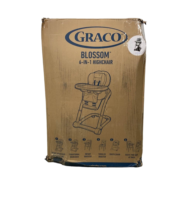 used Graco Blossom 6-in-1 Convertible High Chair