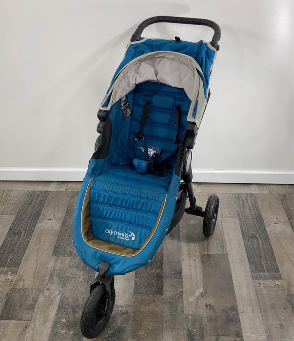 used Baby Jogger City Mini GT Single Stroller, 2014, Blue