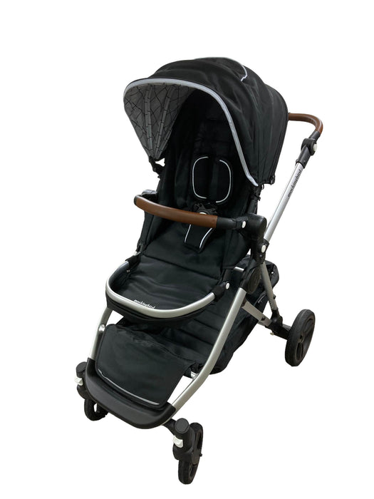 used Mockingbird Single to Double Stroller, Silver with Penny Leather, Windowpane, Black , 2022