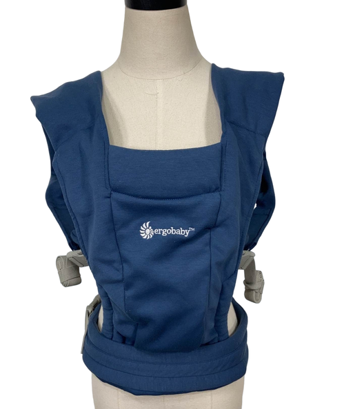 used Ergobaby Embrace Baby Carrier, Navy