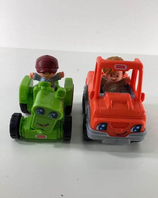 secondhand Fisher Price Bundle Little People Vehicles