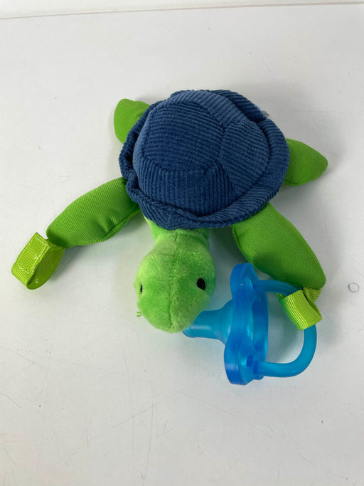 secondhand Dr. Brown's Lovey Pacifier and Teether Holder, Turtle