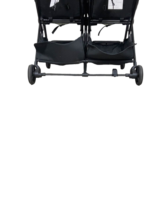 Mompush Lithe Double Stroller, 2022, Black