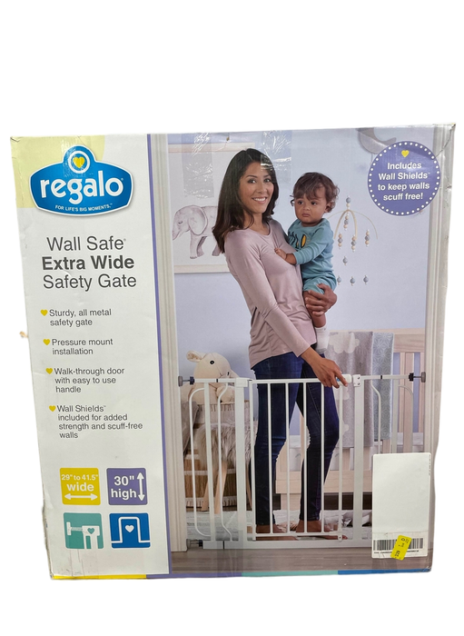 Regalo Wall Safe Extra Wide Safety Gate