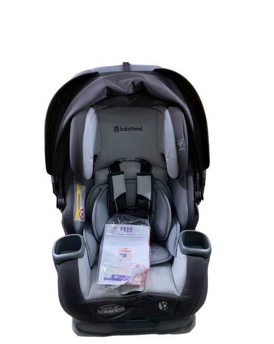 used Baby Trend Cover Me 4-in-1 Convertible Car Seat, Stormy, 2023