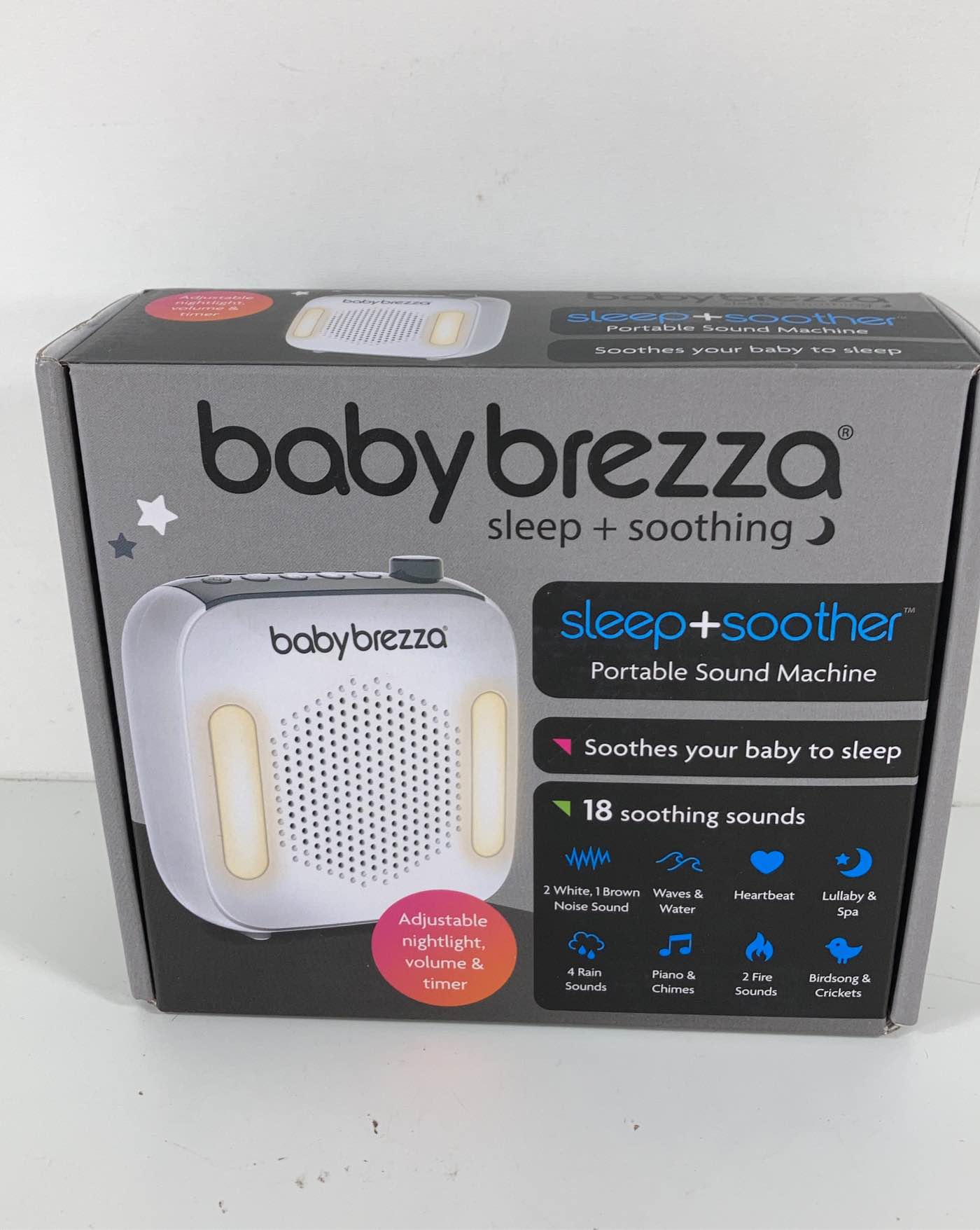 Sleep & Soothing Portable Sound Machine by Baby Brezza