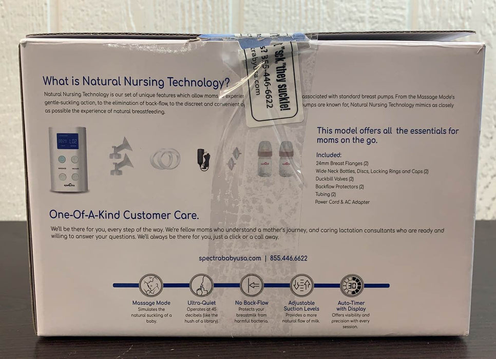 secondhand Spectra Baby 9 Plus Breast Pump