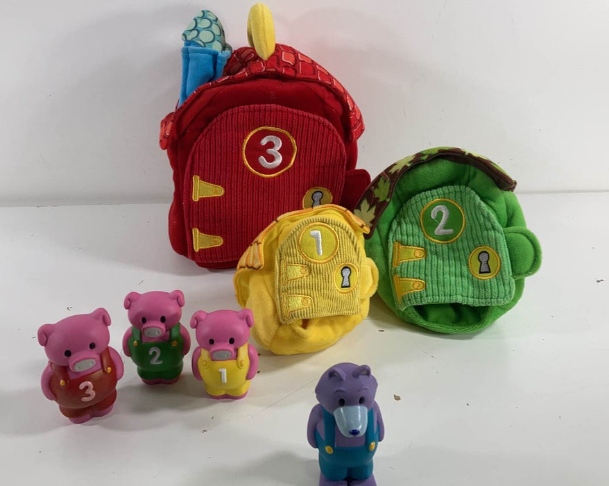 used Melissa & Doug Three Little Pigs Play Set