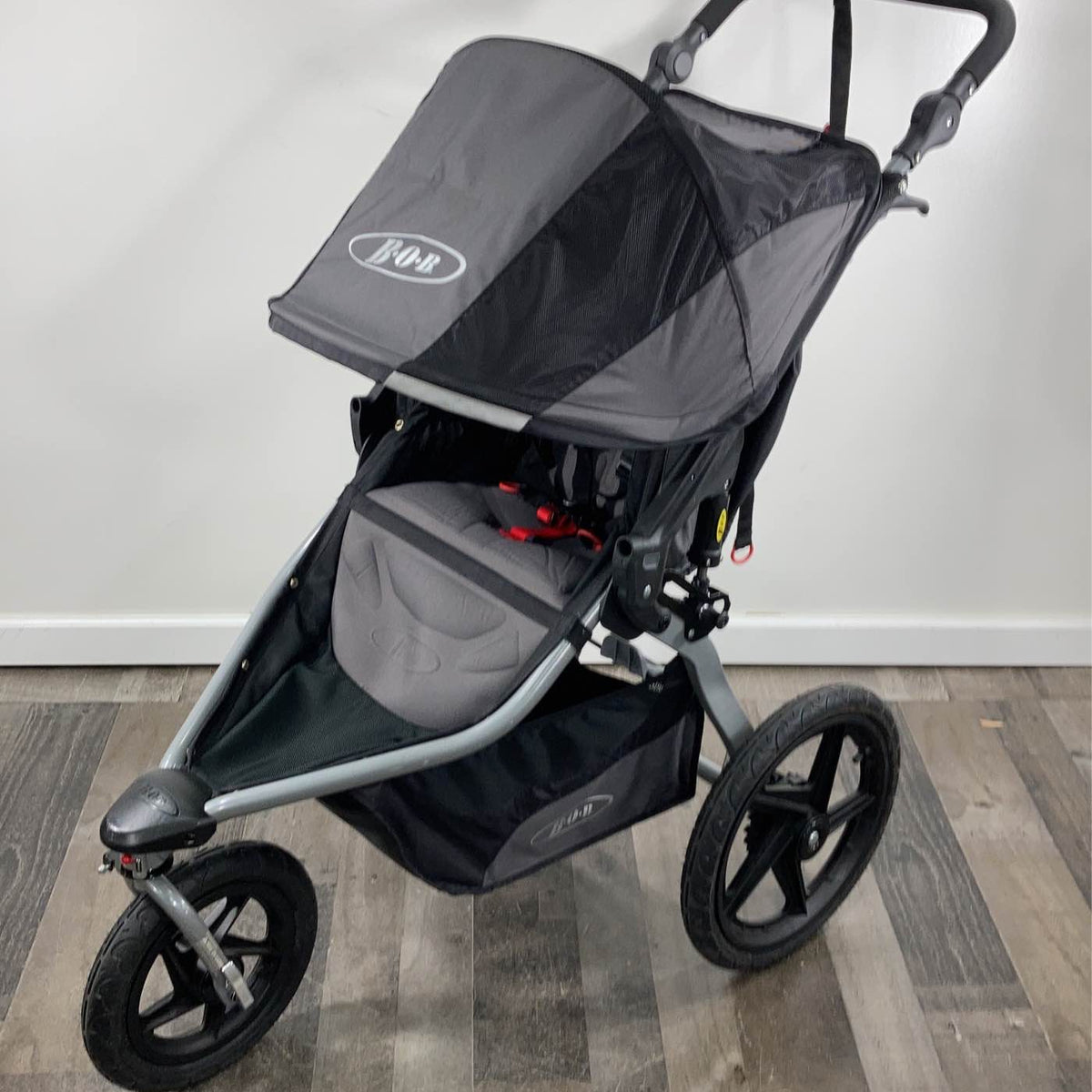 2016 bob revolution flex jogging stroller BOB Revolution Flex Single Jogging Stroller, 2016, Graphite Black