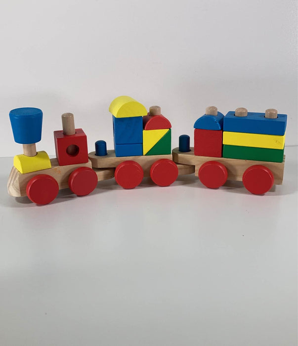 used Melissa & Doug Stacking Train Toddler Toy