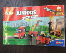 secondhand LEGO Juniors Fire Patrol Suitcase (10740)