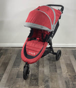 used Baby Jogger City Mini GT Single Stroller, 2018, Crimson