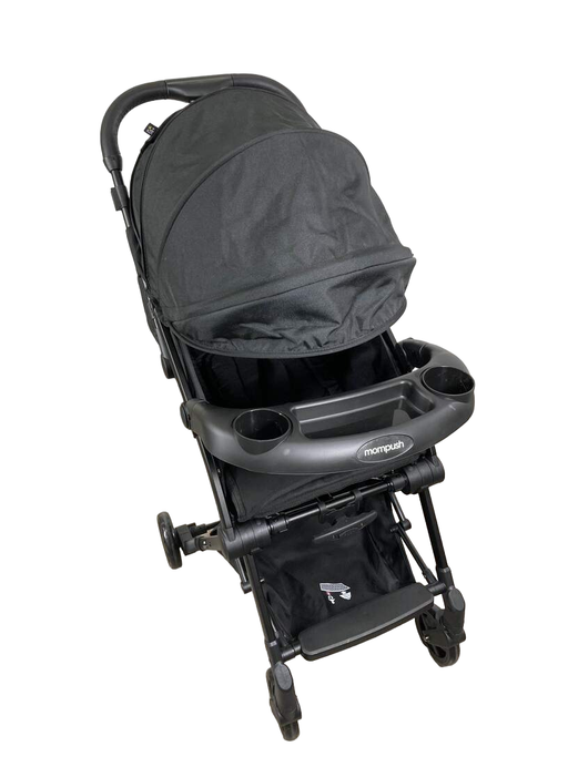 used Mompush Lithe V2 Stroller, 2022, Black