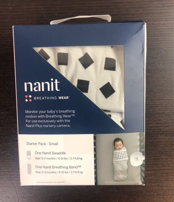 secondhand Nanit Breathing Wear Starter Pack, 0-3 months