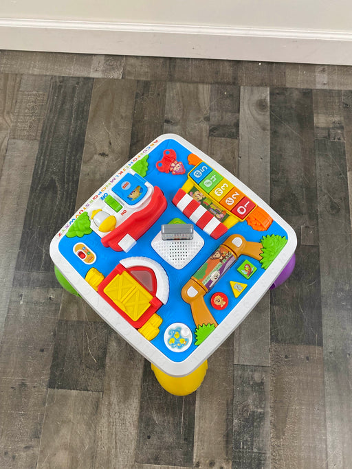 used Fisher Price Laugh & Learn Learning Table, Around The Town