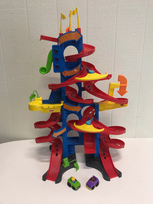 secondhand Fisher Price Little People Take Turns Skyway Playset