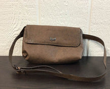 used Happy Baby Belt Bag, Chocolate Cork Leather