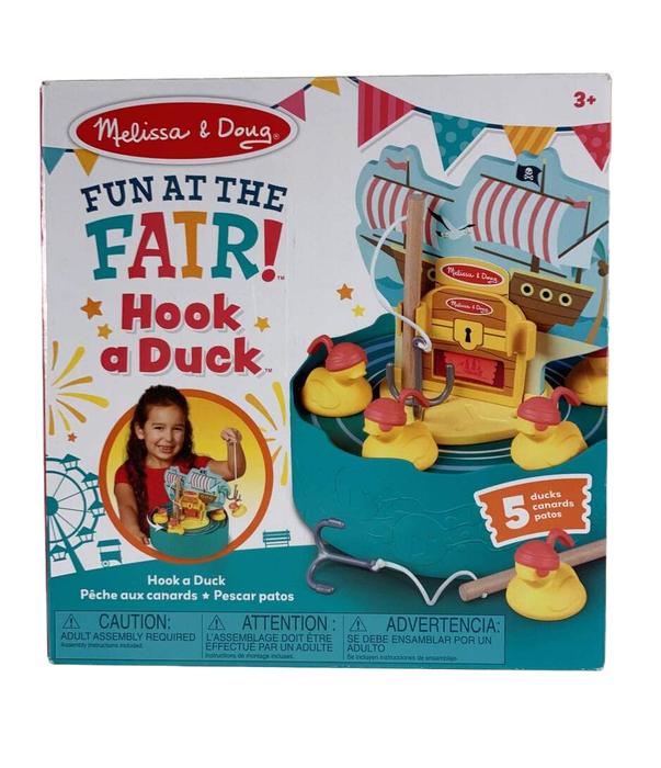 used Melissa & Doug Fun At The Fair! Hook A Duck Game