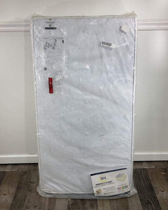 secondhand Serta Perfect Sleep Crib Mattress