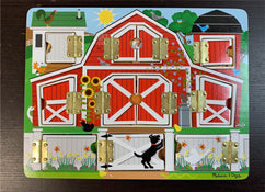 used Melissa & Doug Magnetic Farm Hide & Seek Board