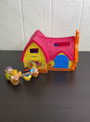 used Disney Snow White Cottage Playset, Little People