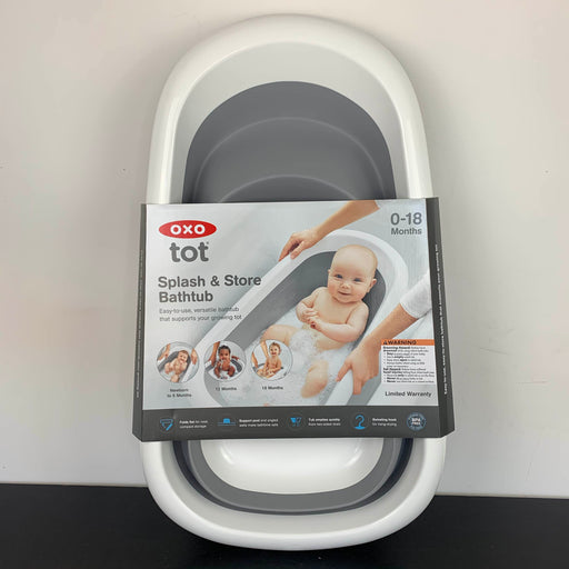 used OXO Tot Splash & Store Baby Bathtub