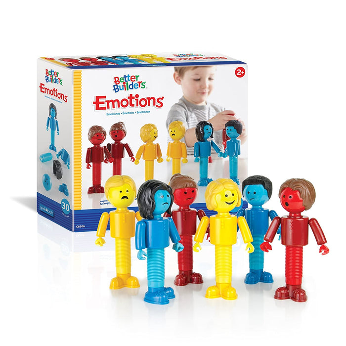 Guidecraft Better Builders Emotions Magnetic 30-piece Set