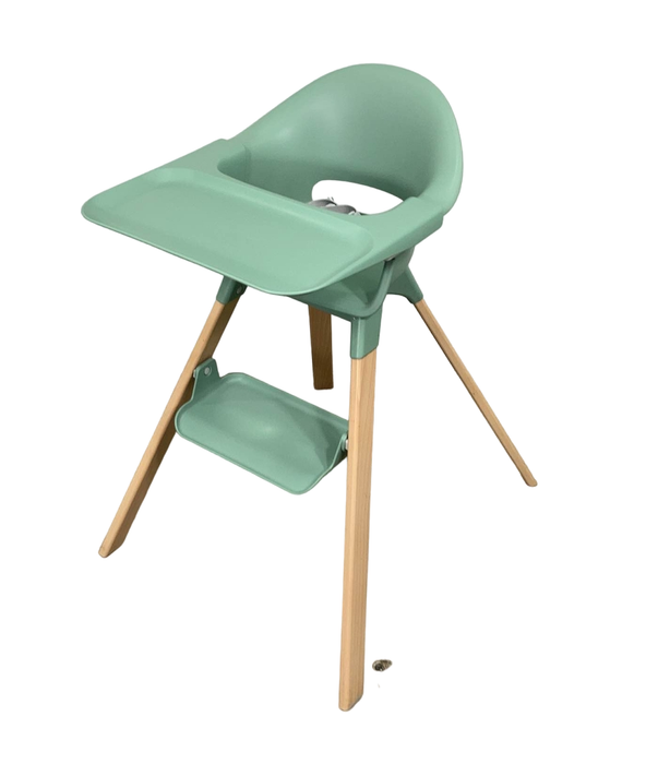 secondhand Stokke Clikk High Chair, Clover Green