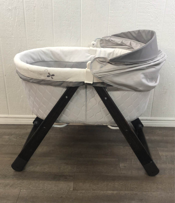 used Ingenuity Foldaway Rocking Wood Bassinet