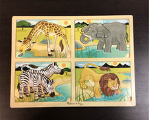 secondhand BUNDLE Melissa & Doug Wooden Puzzles