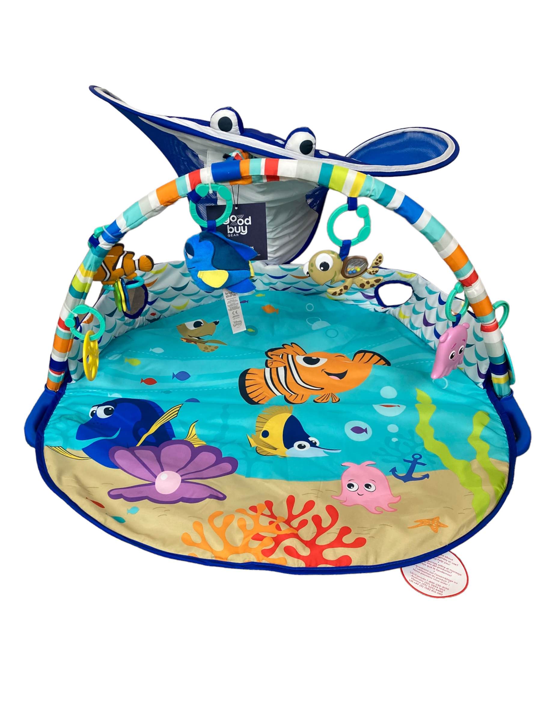 Disney Activity Ray Ocean Gym Mr. Finding Nemo Baby Lights
