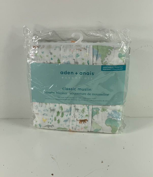 Shop Aden + Anais Essentials Classic Muslin Blanket, Voyager at GoodBuy Gear