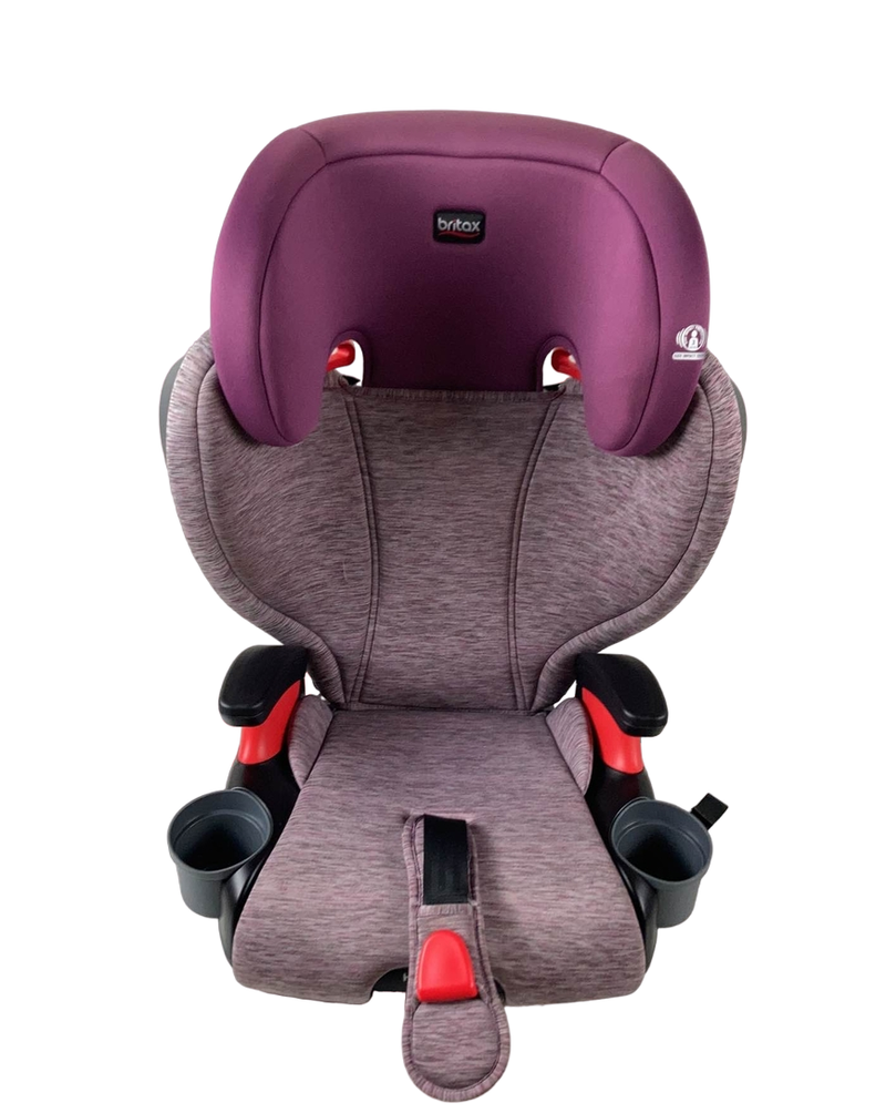 Britax Highpoint 2-Stage Belt-Positioning Booster Car Seat, 2018, Mulberry