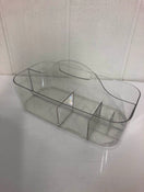 used Clear Plastic Caddy Organizer